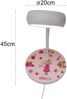 Wandleuchte für Kinderzimmer mit Prinzessin-Motiv und Flexarm, Höhe 20cm Bild 3