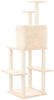 vidaXL Kratzbaum mit Sisal-Kratzsäulen Creme 144,5 cm 171630 Bild 5