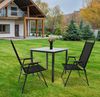 VCM Gartenmöbel-Set 80M 918148 Schwarz H. 105 x B. 80 x T. 80 cm Bild 4