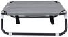 vidaXL Hundebett Hellgrau 80 x 55 x 18 cm Stahl 42008216 Bild 5