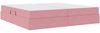 vidaXL Aufbewahrungsbett mit Matratze Rosa 200 x 200 cm Samt 3399747 Bild 5