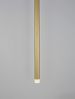 Nova Luce 9287918 TRIMLE LED Pendelleuchte 50cm 3000K Gold Bild 5