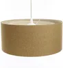 BPS Koncept 06A-019-40 Hängeleuchte BOHO ELEGANT E27 1x40W Stoff strukturiert auf PVC-Kunststoff braun, creme H:90cm Ø40cm dimmbar Bild 5