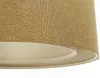 BPS Koncept 06A-019-40 Hängeleuchte BOHO ELEGANT E27 1x40W Stoff strukturiert auf PVC-Kunststoff braun, creme H:90cm Ø40cm dimmbar Bild 3