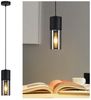 Nettlife Pendelleuchte Schwarz Esstisch E27 1/3/4 Flammig Glasschirm Hängeleuchte, LED wechselbar, Esstisch Wohnzimmer Schlafzimmer Bild 4