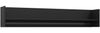 Wandregal >TEZAUR< in Schwarz matt - 160x30x25,5cm (BxHxT) Bild 3