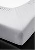 Irisette Mako-Jersey Betttuch Jupiter 0008 grau 190x200 cm 8-14 grau Bild 5