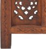 vidaXL 5-tlg. Raumteiler Handgeschnitzt Braun 200×165 cm Mangoholz 285326 Bild 5