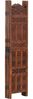 vidaXL 5-tlg. Raumteiler Handgeschnitzt Braun 200×165 cm Mangoholz 285326 Bild 2