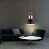 LED Hängeleuchte, kupfer, schwarz, D 26,5 cm Bild 5