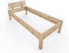 Zirbenbett "Zirben-Liesl" 90 x 200 cm Holzbett Massivholzbett Bett Bild 2