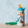 Quokka Pop Kids Trinkflasche SAFARI 445 ml mit Trinkhalm & Tragekupplung Bild 2