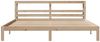 vidaXL Bettgestell mit Kopfteil ohne Matratze 200x200 cm 3306055 Bild 4