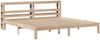 vidaXL Bettgestell mit Kopfteil ohne Matratze 200x200 cm 3306055 Bild 3