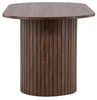ebuy24 Esstisch Härön Esstisch oval 90x200 cm mocca. Bild 2