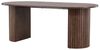 ebuy24 Esstisch Härön Esstisch oval 90x200 cm mocca. Bild 4