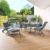ROYAL KENSINGTON PLUS Klappsessel Gestell: Aluminium Iron Grey ( Ohne Kissen ) Bild 4