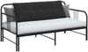 vidaXL Rückenkissen Schwarz 140 x 50 cm Cordstoff 42014853 Bild 3