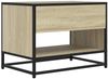 vidaXL TV-Schrank Sonoma-Eiche 61x40x46 cm Holzwerkstoff und Metall 848880 Bild 5