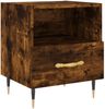vidaXL Nachttisch Räuchereiche 40x35x47,5 cm Holzwerkstoff 827398 Bild 2