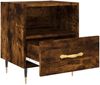 vidaXL Nachttisch Räuchereiche 40x35x47,5 cm Holzwerkstoff 827398 Bild 3