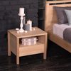 Marior HOME 'DROP' SOFT, Bett 140x200 mit 2 Nachttischen, Natürlich Bild 5