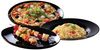 CreaTable - ITALIAN PARTY - Pastateller BLACK 29 cm aus Opalglas Bild 2