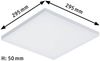 Paulmann No. 79821 LED Panel Velora 295x295 mm 17W Weiß 3-Stufen-dimmbar Bild 3