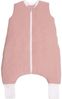 PULP BAMBOO Muslin-Schlafsack mit Fütterung und Beinchen rosa TOG 2 5 (ab 6 Mon. bis 2 5 Jahre) Bild 1