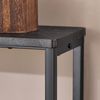 SoBuy FSB19-XL-SCH Konsolentisch Flur, Metall, PVC-Beschichtung, Schwarz, 120 x 80 x 20 cm Bild 4