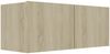 vidaXL 3-tlg. TV-Schrank-Set Sonoma-Eiche Spanplatte [3078969] Bild 4