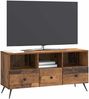 vidaXL TV-Schränk Altholz 102 x 34,5 x 50 cm Holzwerkstoff 895603 Bild 2