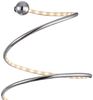 LED Wandleuchte, Spiral Design, chrom, H 60 cm, REBEL Bild 4