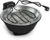 Melchioni Family elektrischer Tischgrill BBQ1, 1250W, Kompakter Grill für schnelle Mahlzeiten, 17x40x33cm Bild 2