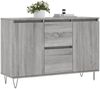 vidaXL Sideboard Grau Sonoma 101,5x35x70 cm Holzwerkstoff 827210 Bild 3