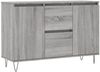 vidaXL Sideboard Grau Sonoma 101,5x35x70 cm Holzwerkstoff 827210 Bild 2