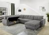 Job 'Livorno KPL' Wohnlandschaft, Microfaser bedruckt grau Bild 2
