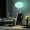 RGB LED Stehleuchte, Fernbedienung, Smart App, H 140 cm Bild 2