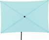 Derby Balkonschirm ca. 180x120 cm/4tlg. D. 821 hellblau, Gestell anthrazit 22/25mm, ohne Volant Bild 4