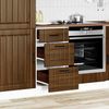 vidaXL Küchen-Unterschrank Lucca Braun Eichen-Optik Holzwerkstoff 854237 Bild 3