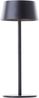 Brilliant LED Außen-Tischleuchte Picco LED Außentischlampe Leuchte mit Solar in schwarz matt per USB ladbar Bild 3