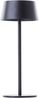 Brilliant LED Außen-Tischleuchte Picco LED Außentischlampe Leuchte mit Solar in schwarz matt per USB ladbar Bild 4