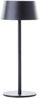 Brilliant LED Außen-Tischleuchte Picco LED Außentischlampe Leuchte mit Solar in schwarz matt per USB ladbar Bild 2