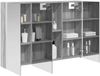 vidaXL Badezimmerspiegelschrank Graues Sonoma 103,5 x 15,5 x 70 cm 889276 Bild 3