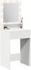 vidaXL Schminktisch mit Regal Weiß 50 x 41 x 135 cm Holzwerkstoff 865118 Bild 3