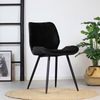 Bronx71 Esszimmerstuhl Samt Toby modern schwarz - 4er Set Bild 2