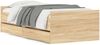 vidaXL Bettgestell mit Schubladen Sonoma-Eiche 90x200 cm 3207373 Bild 2