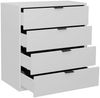 Kommode Erna 81x45x87 Kreidegrau matt Lack 14724 Bild 3