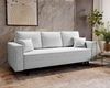Goldstoff Schlafsofa Cordstoff - LUX 225 cm - Sofa mit schlaffunktion und Bettkasten Bild 4