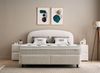 abc bedding Boxspringbett FANCY - Luxus Stauraumbett - Doppelbett 140x200 bis 180x200 cm, Funktionsbett mit Bettkasten Bild 2